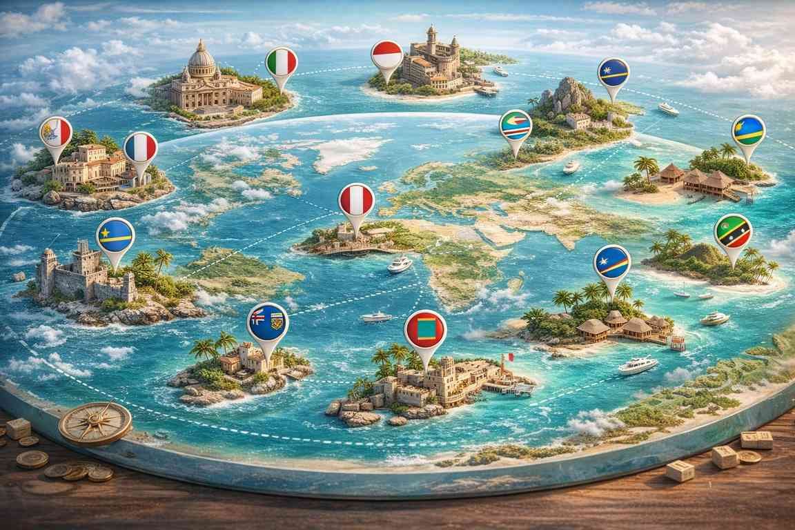 أصغر 10 دول في العالم من حيث المساحة