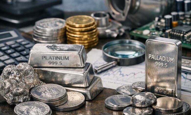 سعر البلاتين مقابل البلاديوم