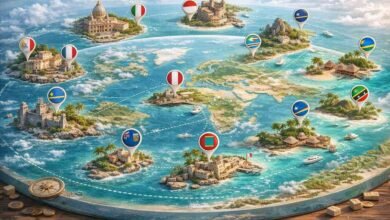 أصغر 10 دول في العالم من حيث المساحة