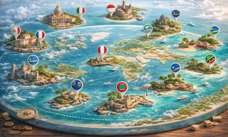 أصغر 10 دول في العالم من حيث المساحة