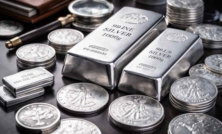 أفضل أنواع الفضة للادخار