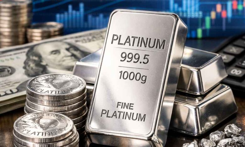 الاستثمار في معدن البلاتين