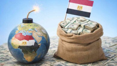 الدين الخارجي لمصر يواصل الارتفاع