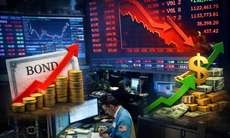 ماذا يعني ارتفاع العائد على السندات