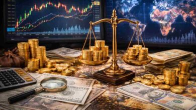 العلاقة بين العملات والأسهم