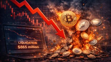 تراجعات العملات المشفرة