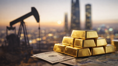 هل يؤثر سعر النفط على الذهب