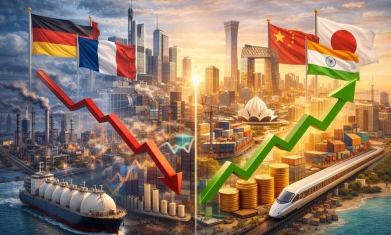 الأحداث الاقتصادية في أوروبا وآسيا