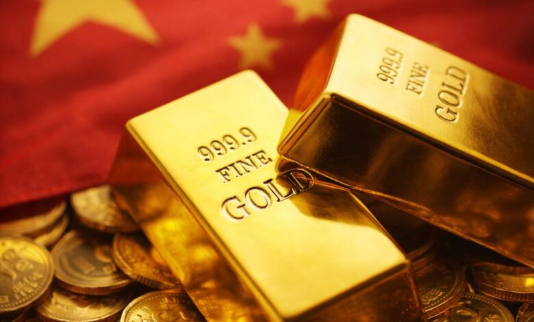 تأثير الصين على أسعار الذهب عالميا