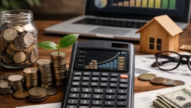 حاسبة الفائدة المركبة