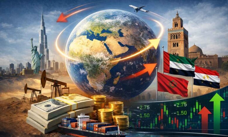 حركة رؤوس الأموال في الأسواق العربية