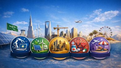 أفضل 5 قطاعات للاستثمار في الشرق الأوسط