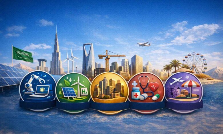 أفضل 5 قطاعات للاستثمار في الشرق الأوسط