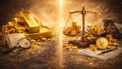 ما هو الفرق بين السبائك والجنيهات الذهب