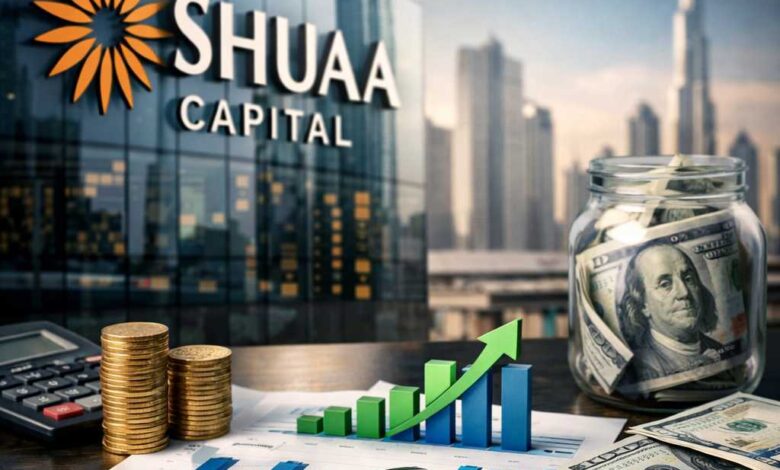 شعاع كابيتال تحقق أرباحاً قدرها 160.5 مليون درهم